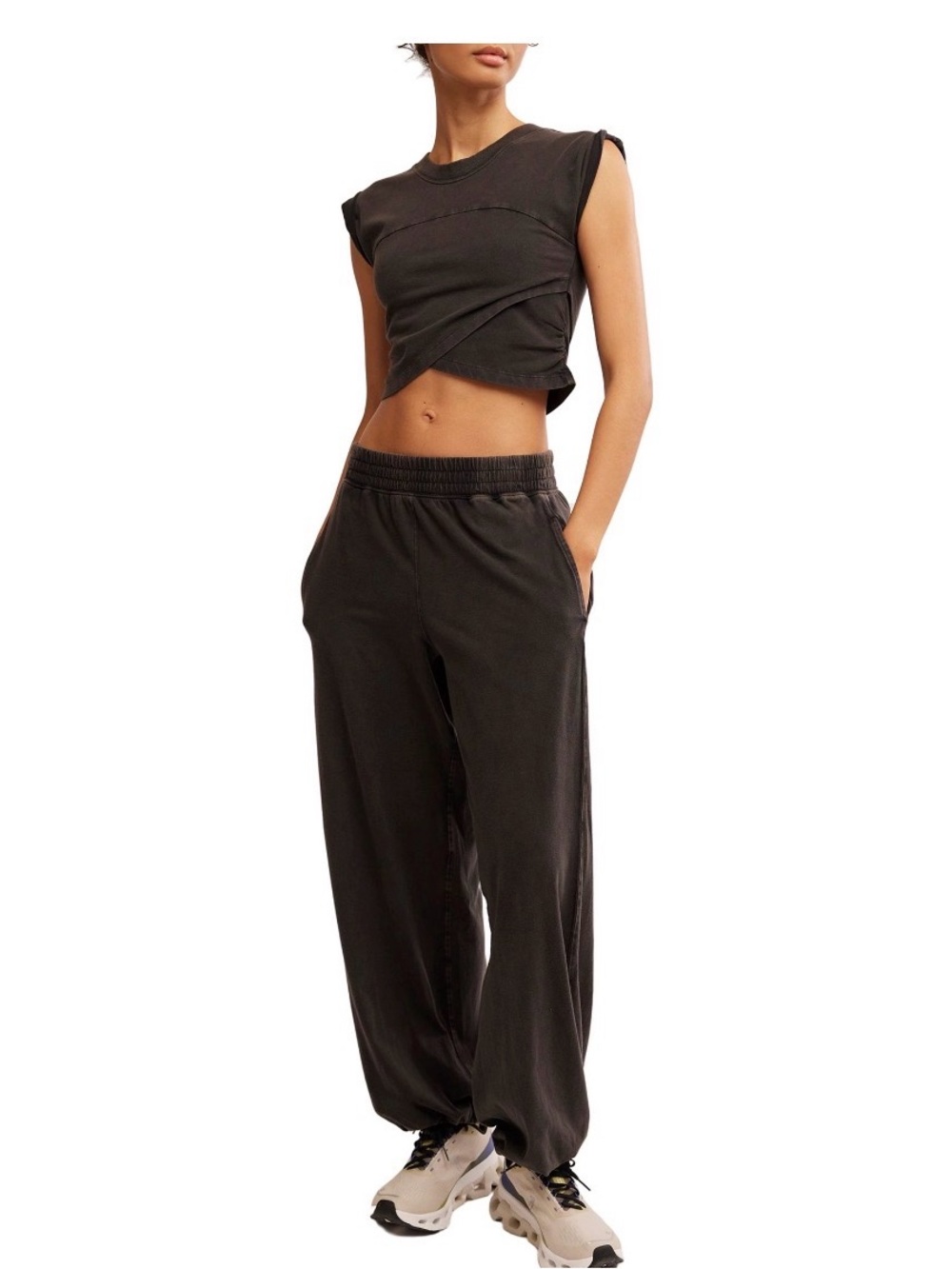 Free People Black Hot Shot Set